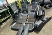 Bekleding set zwart leder/stof BMW X4 F26 ('14-'18)