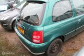 Onderdelen Nissan Micra 1.4 Clair 2002