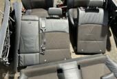 Bekleding set zwart leder/stof BMW X4 F26 ('14-'18)