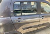 Deur met ruit rechtsachter grijs Suzuki Celerio ('15-'20)