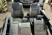 Bekleding set zwart leder/stof BMW X4 F26 ('14-'18)