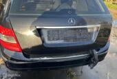 Achterklep zwart Mercedes C-klasse Estate S204 ('07-'14)