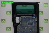 Ford Transit Custom (12-18) Schuifdeur links zwart met ruit