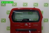 Peugeot Partner ('08-'19) Achterklep rood met ruit