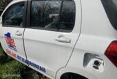 Deur met ruit linksachter wit Suzuki Celerio ('15-'20)