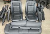Bekleding set zwart leder BMW 5-serie Touring F11 ('10-'17)