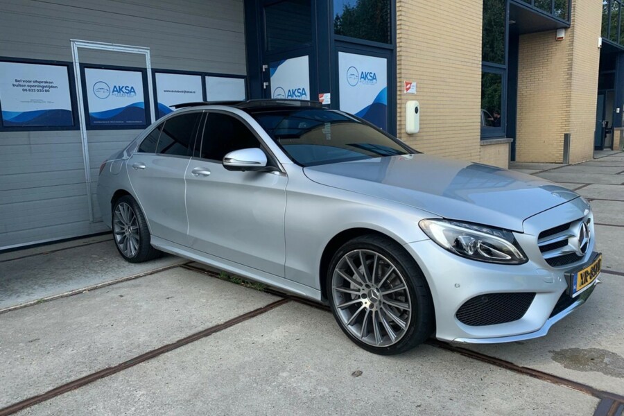 Mercedes-Benz C-klasse - 220 d AMG | Burmester | Pano | 360°