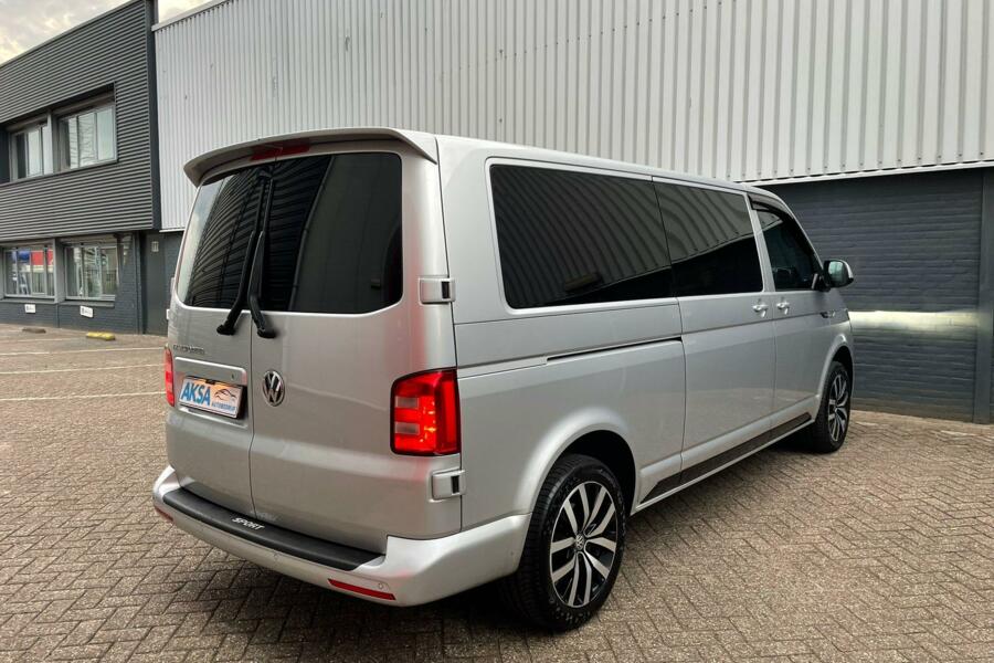 Volkswagen Transporter 2.0 TDI 204 pk Sport L2H1 DC DSG Schuifdak Leder ACC LED 2 x schuifdeur