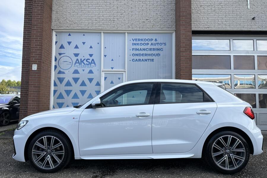 Audi A1 Sportback 30 TFSI S Line 116pk B&O systeem/CarPlay/LaneAssist/FrontAssist/17inch/Stlvw/Garantie
