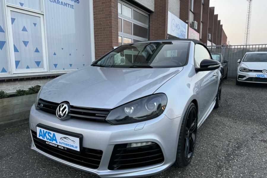 Volkswagen Golf Cabrio 2.0 TSI R 265pk DSG Dynaudio Camera Leder Navi Sportmode Stlvw Cruise Garantie