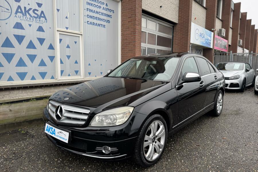 Mercedes C-klasse 280 Elegance 232 pk Schuifdak/Leder/H&K/ElektrischeStoelen/