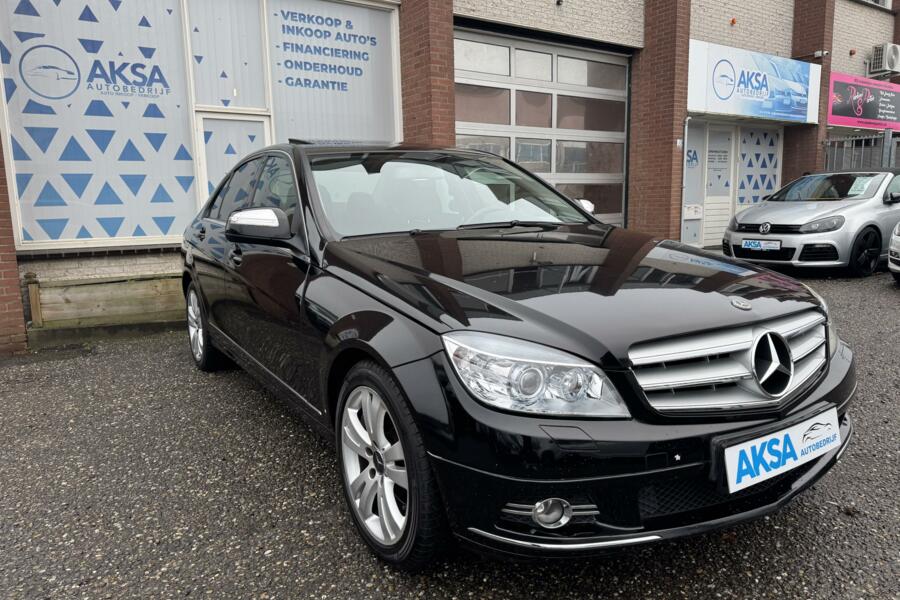 Mercedes C-klasse 280 Elegance 232 pk Schuifdak/Leder/H&K/ElektrischeStoelen/