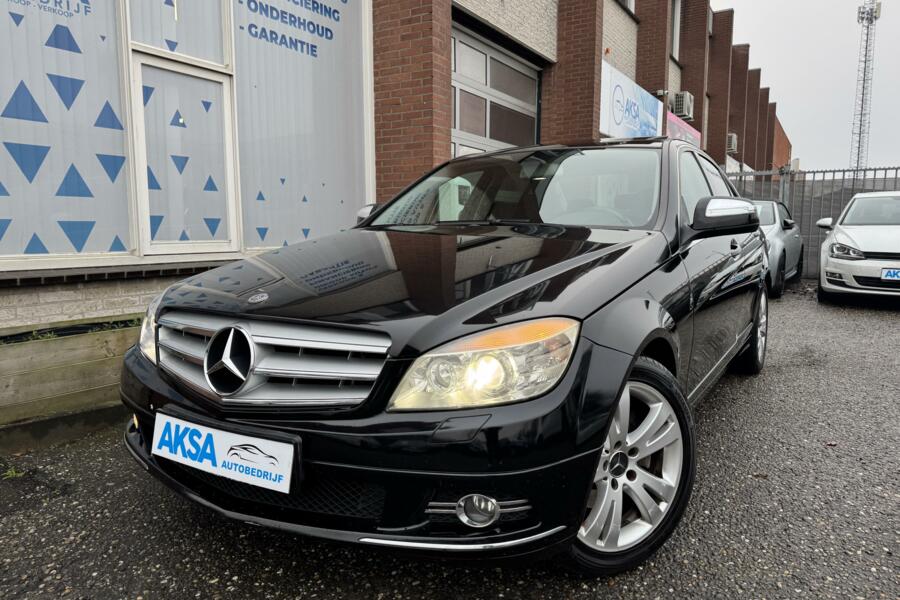Mercedes C-klasse 280 Elegance 232 pk Schuifdak/Leder/H&K/ElektrischeStoelen/