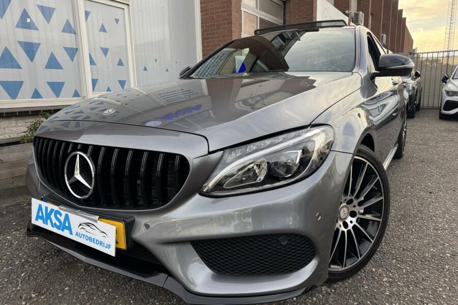 Mercedes C-klasse 180 AMG Sport Edition Pano LED Keyless 19inch Garantie