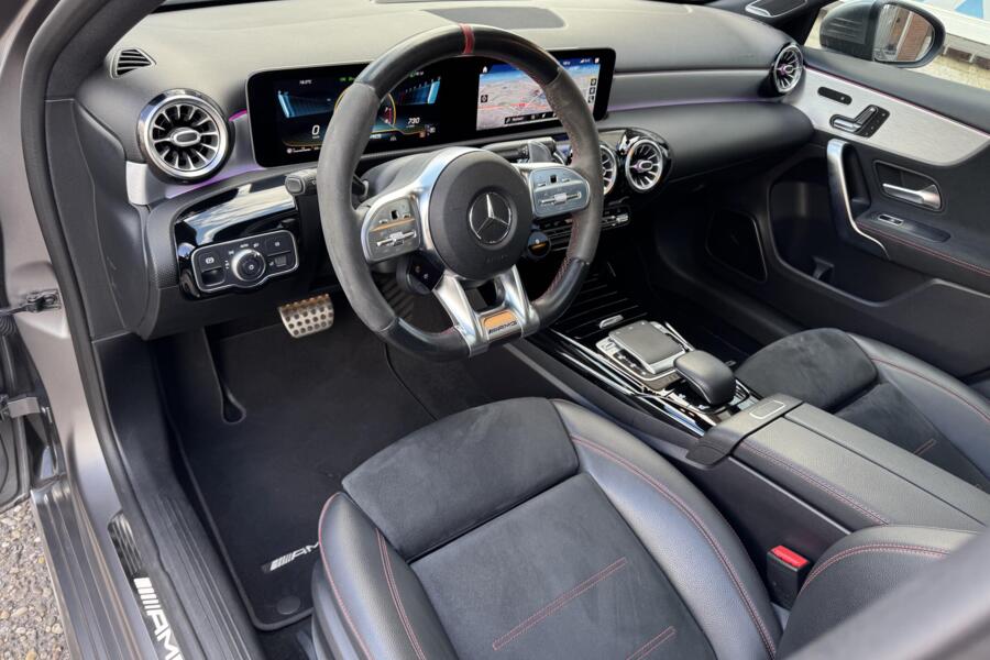Mercedes A-klasse AMG 45 S 4MATIC+ Edition 1 421pk Fabrieksgarantie Pano Burmeister Memory Blindspot