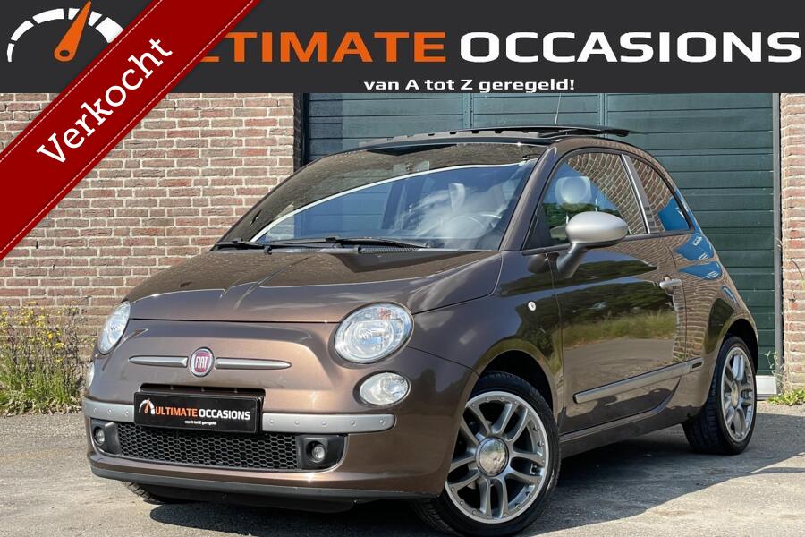 Fiat 500 1.2 Sport / Schuifdak / Nwe Distributie / Leder / 16 inch