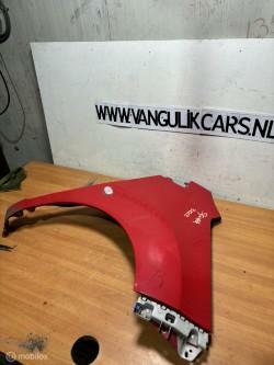 Voorscherm  rechts rood Chevrolet Spark