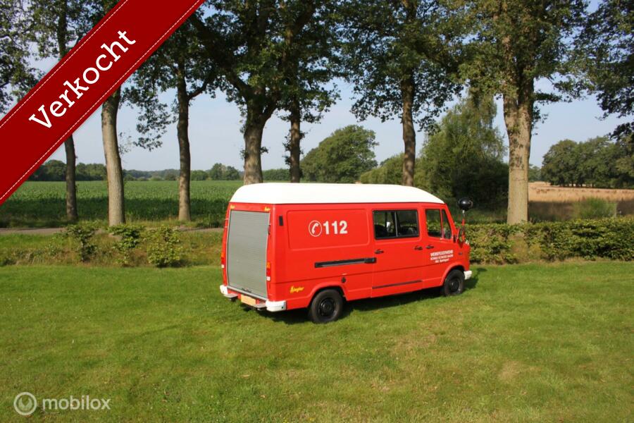 Verkocht Mercedes 310 benzine 1986 brandweer 21300 km