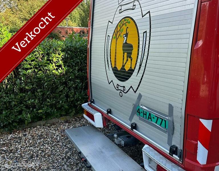 Mercedes 609 Vario 15774 Km Brandweer 1988