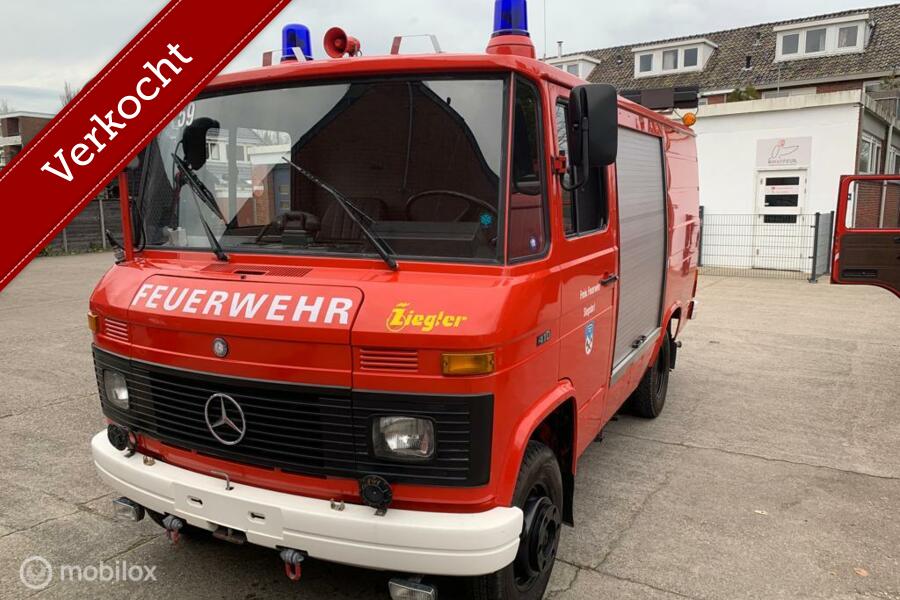 Mercedes 410 benzine 16594 km camper brandweer
