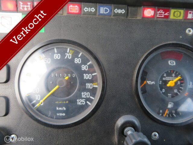 Mercedes 613 diesel 12 duizend kilometer brandweer camper