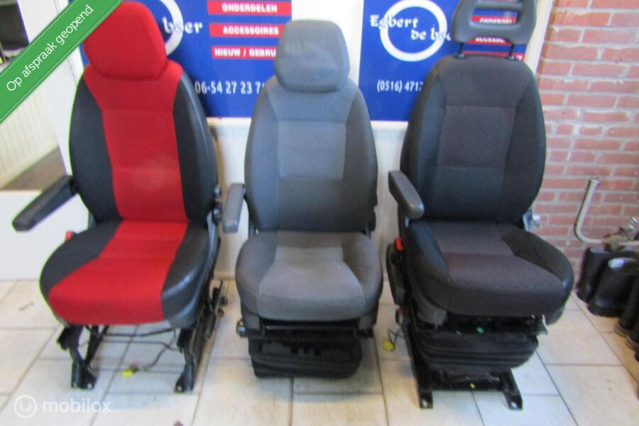 stoel 10 x in geveerd en normaal ducato boxer jumper etc