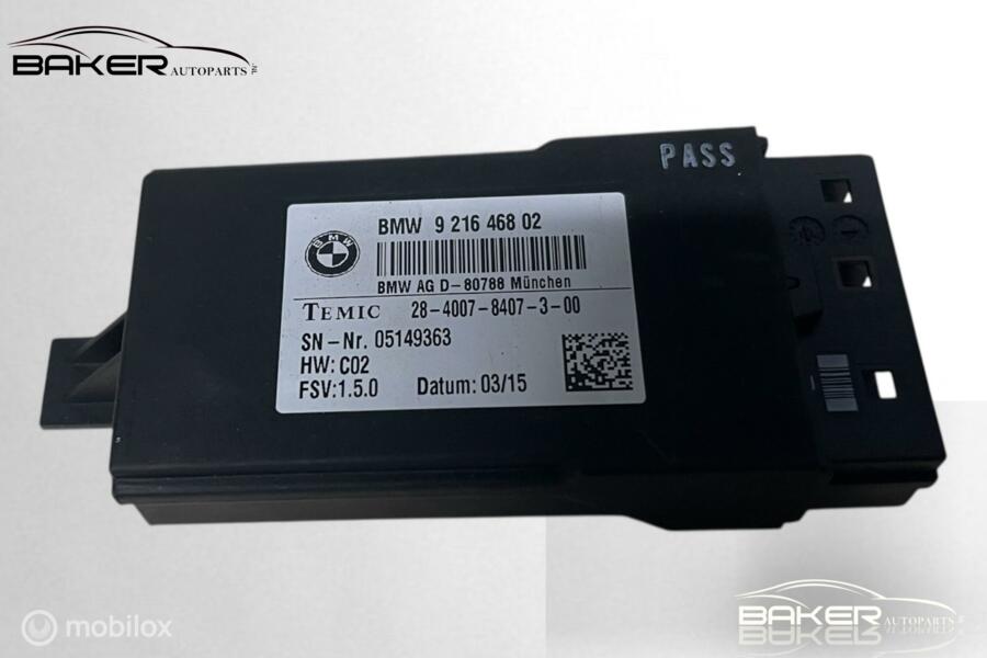 Stoelmodule BMW 3-serie F30 F31 ('12-'15) 921646802
