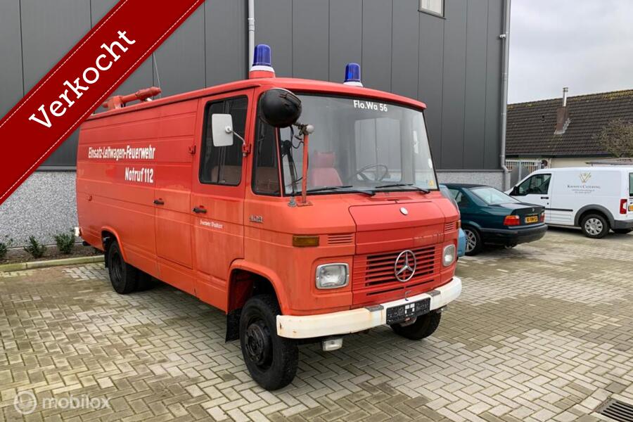 Verkocht Mercedes 409 Lang Hoog Gesloten Benzine camper