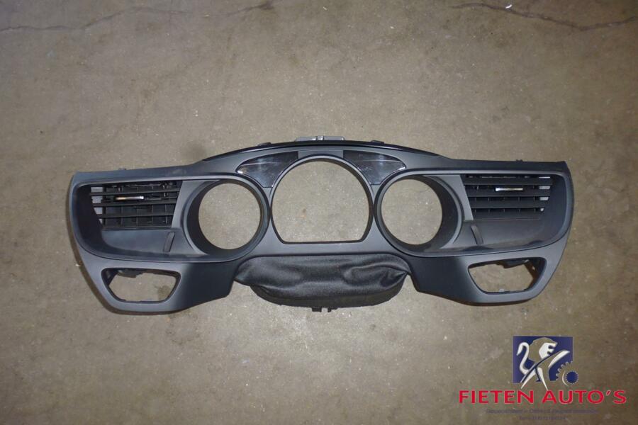 Dashboard luchtrooster zwart Citroen C5  ('08-'17) 8231R5