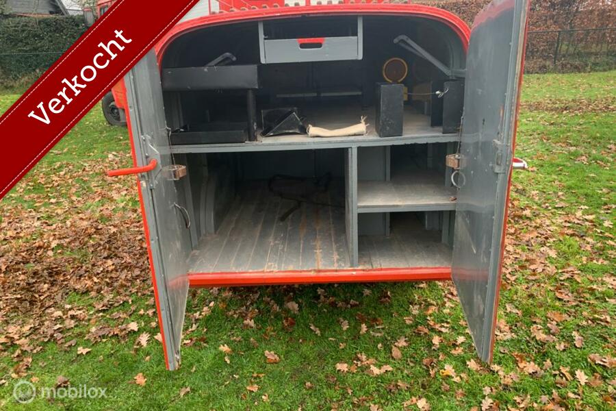 Verkocht 1957  Prachtige aanhangwagen  van 1e eigenaar