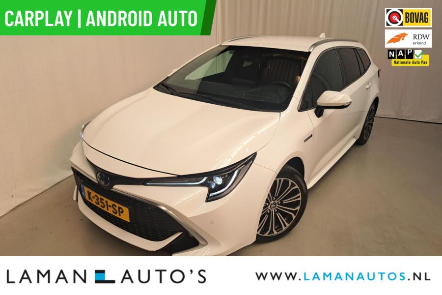 Toyota Corolla Touring Sports 1.8 Hybrid 122pk Executive | CarPlay Leder/Alcantara 17" LMV BSM HUD ECC Navi LED ACC Camera | Hybrid Voorschoten