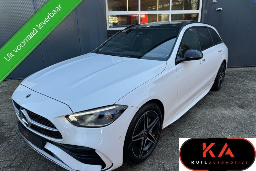 Mercedes C-klasse Estate 200 AMG Line/ 360Camera/Pano/bomvol