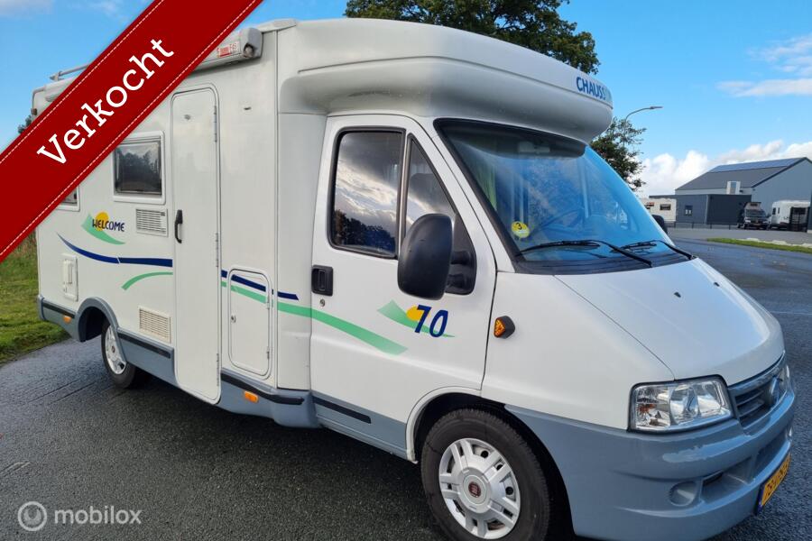 Chausson Welcome 70 Half-integraal 128Pk ☆Trekhaak, Solar☆
