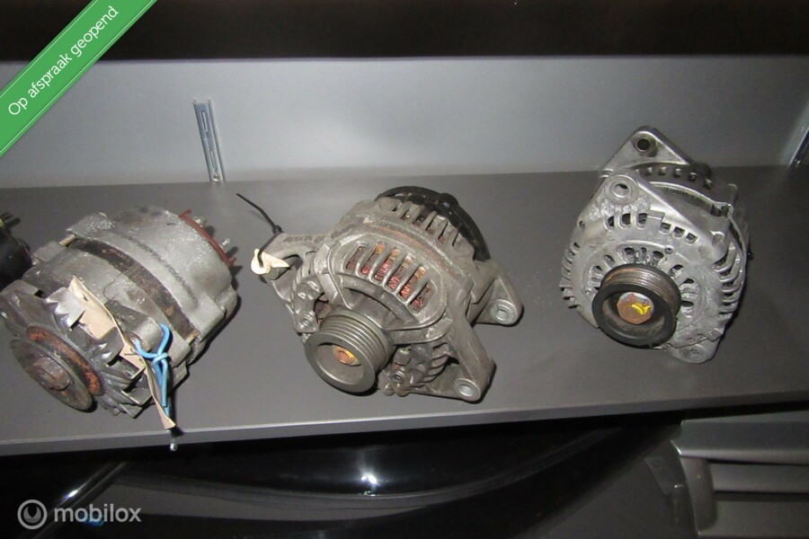 Dynamo + startmotors Opel 1960 t/m 2004
