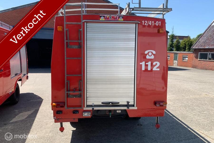 Mercedes 409 benzine 1978 Brandweer Camper