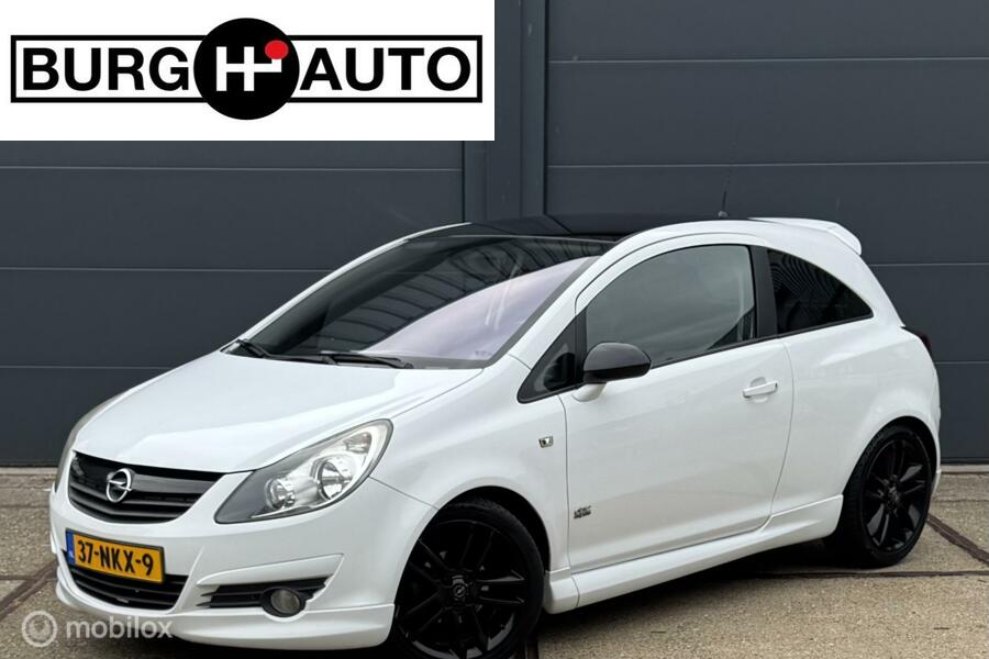 Opel Corsa 1.4-16V Sport 3 deurs - OPC LINE - ECC - CRUISE CONTROLE - STOEL + STUUR VERWARMING - 17" LM VELGEN - SPORTSTOELEN - NIEUWE APK BIJ AFLEVERING -