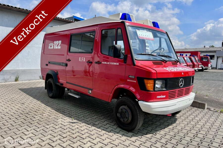 Mercedes 410  4x4      14900 km Brandweer camper