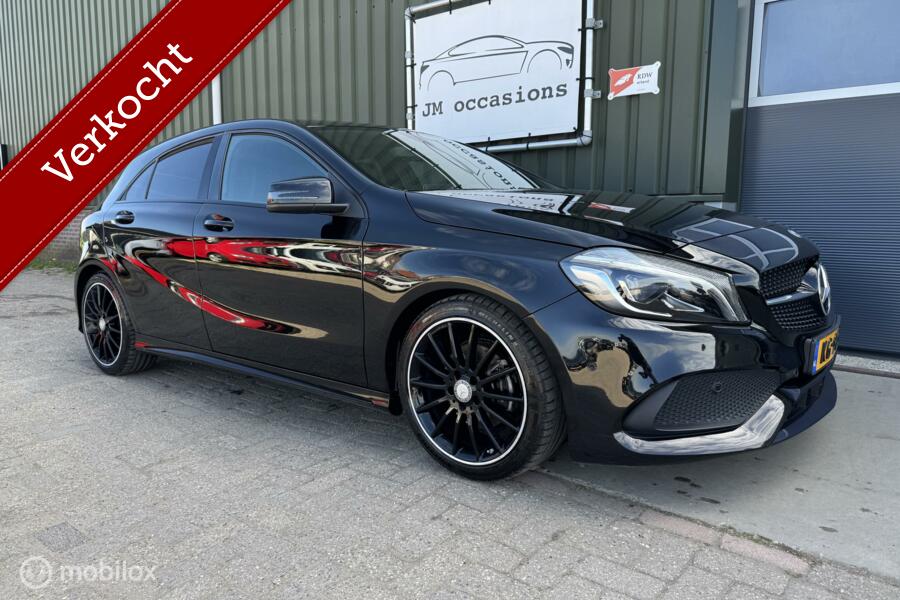 Mercedes A-klasse A160 AMG Night Edition|CarPlay|Navi|Cruise|