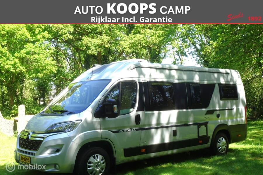 Adria Twin Axess 640 SL 130 PK Euro 6 | Enkele-bedden | Vol opties | Origineel NL | 39dkm | DEALER-STAAT