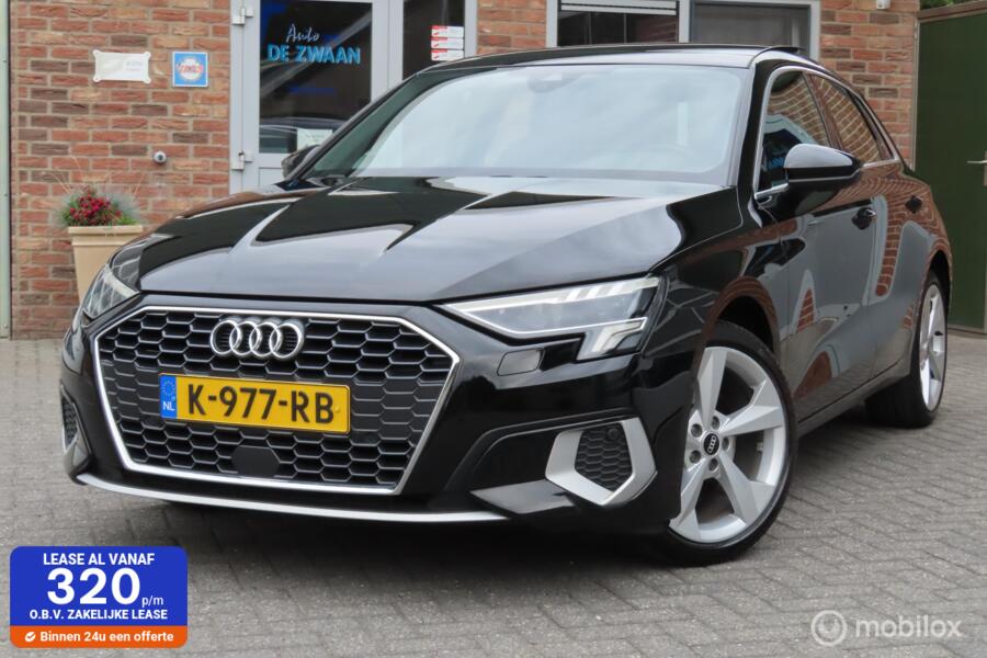 Audi A3 Sportback 35 TFSI edition one|panoramadak|zwarte hemel|18 inch|Led.