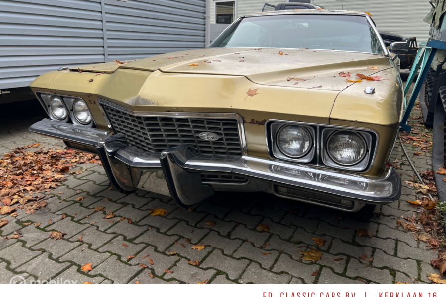 Winterproject Buick Riviera Boattail BJ1972 USA-title