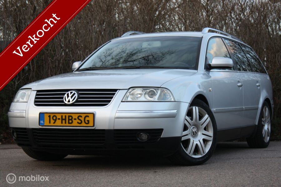 Youngtimer VW Passat Variant 2.8 V6 4Motion navi/stoelverw