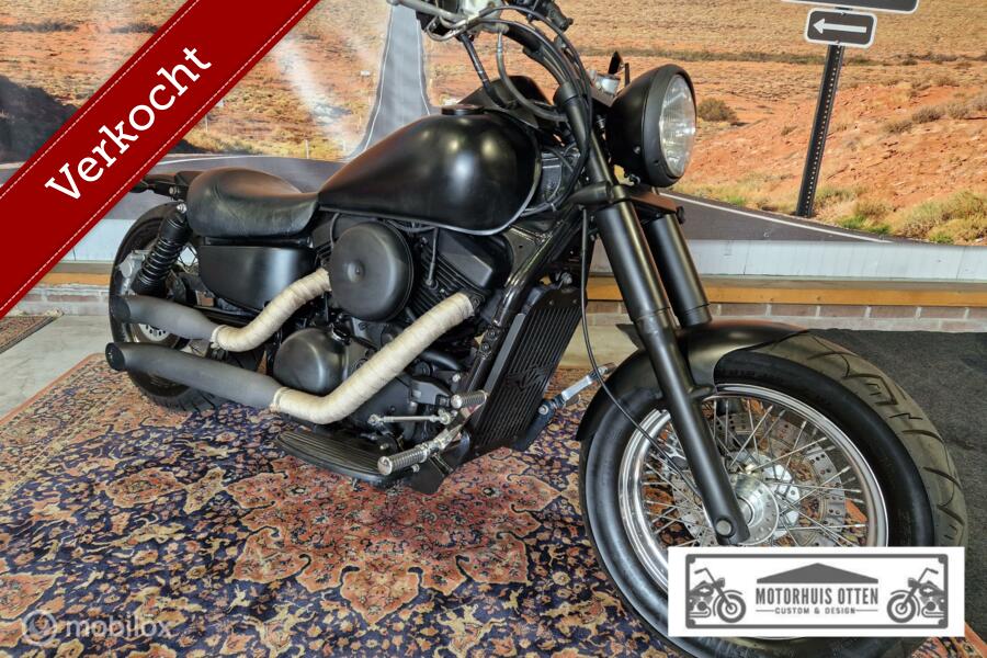 VERKOCHT RATBIKE Kawasaki VN1500 Bobber Vulcan Classic