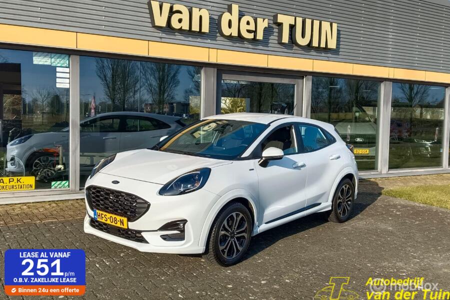 Ford Puma 1.0 EcoBoost Hybrid ST-Line trekhaak digitaal display