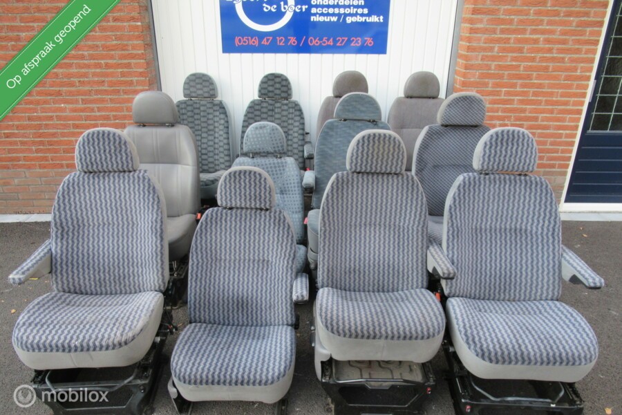 Stoel bestuurdersstoel bank Ford Transit bj '00 tm '14