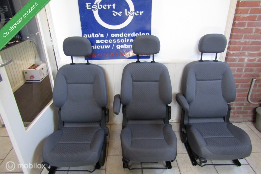 Stoel stoelen Partner Berlingo '08 tm nu, ook met armleuning