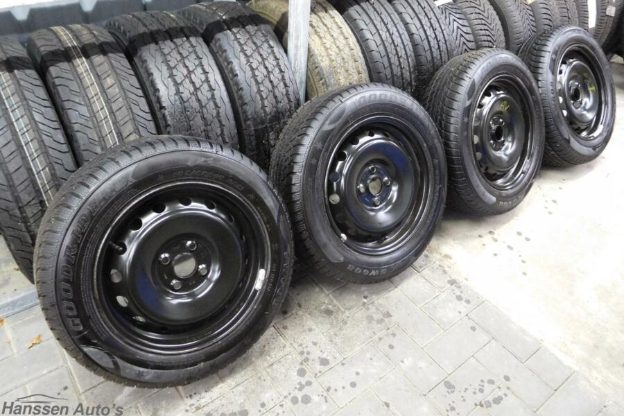 Set Winterwielen voor o.a. Kia Rio Hyundai I20