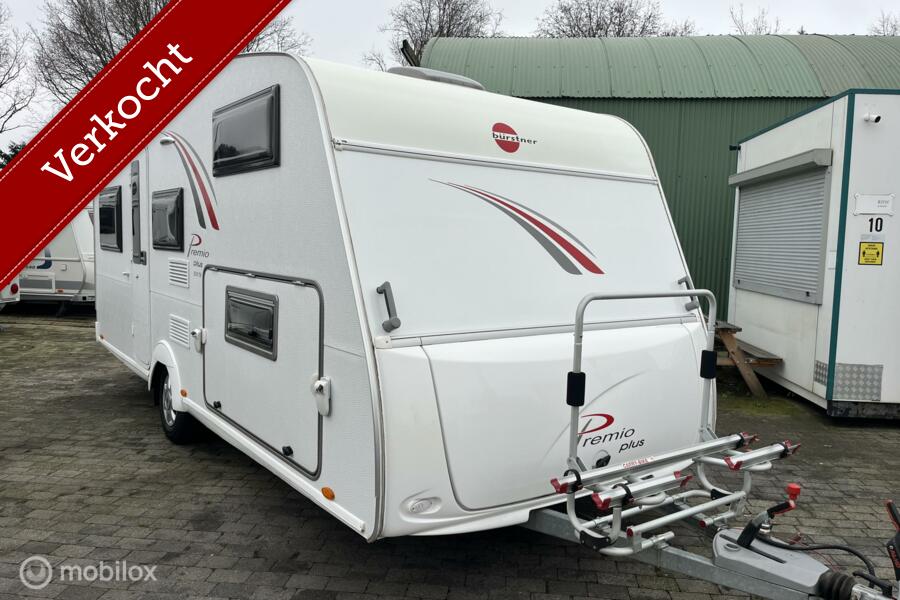 Buerstner 510 TK Premio Plus  Voortent, Mover, Fietsenrek