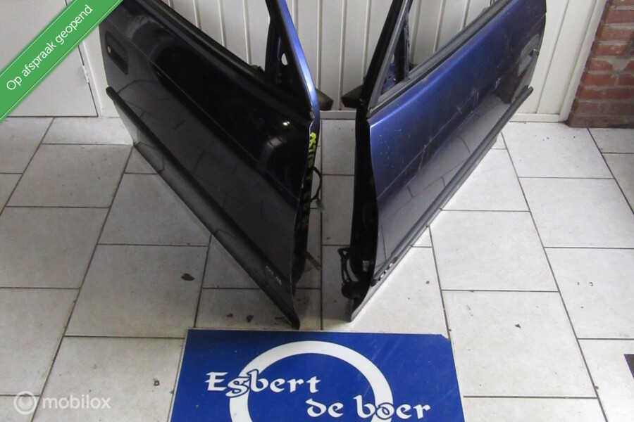 Deur deuren links + rechts Opel Astra F, bj '91 t/m '98