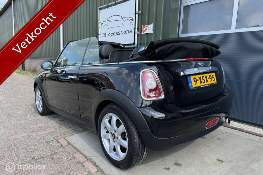 Mini Cabrio 1.6 Cooper|Airco|Leder|Cruise|Lm velgen|PDC|